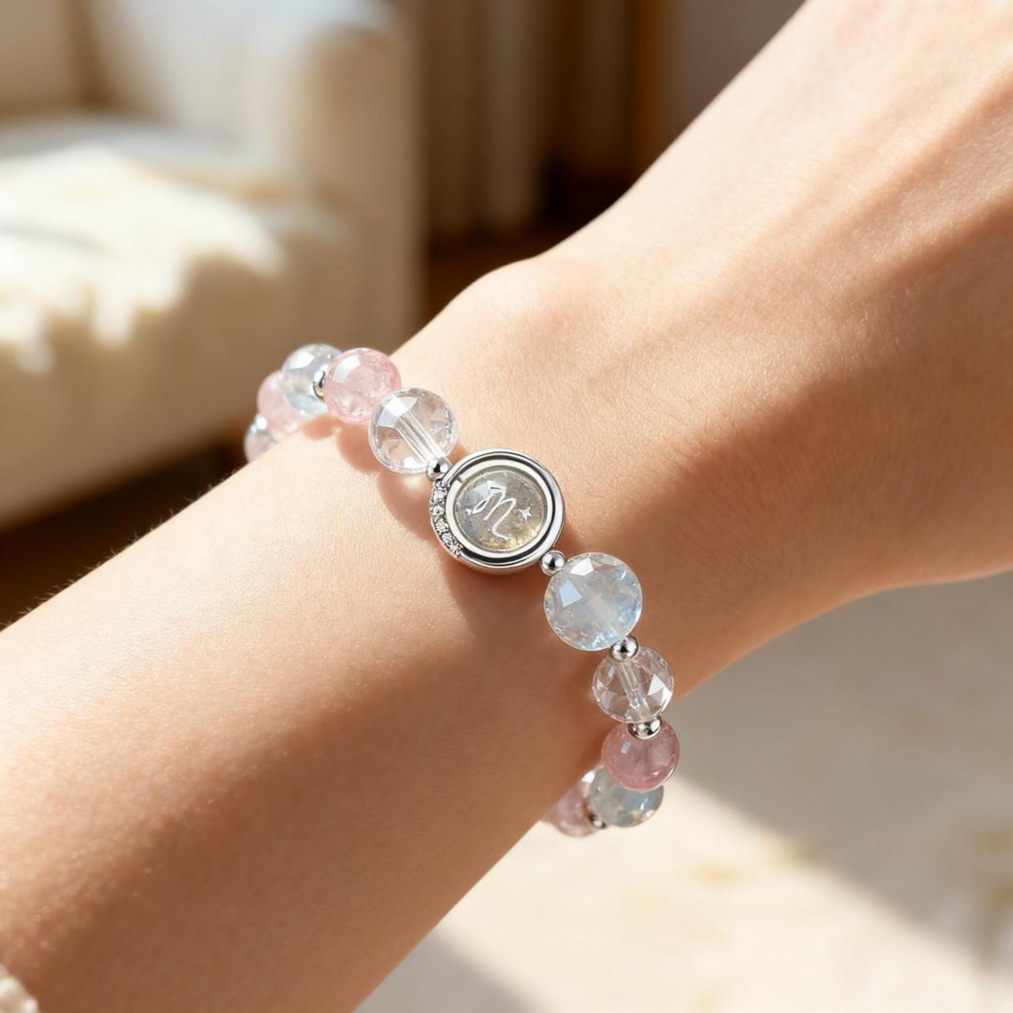 Scorpio-12 Constellations Crystal Bracelet