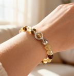 Leo - 12 Zodiac Crystal Bracelet