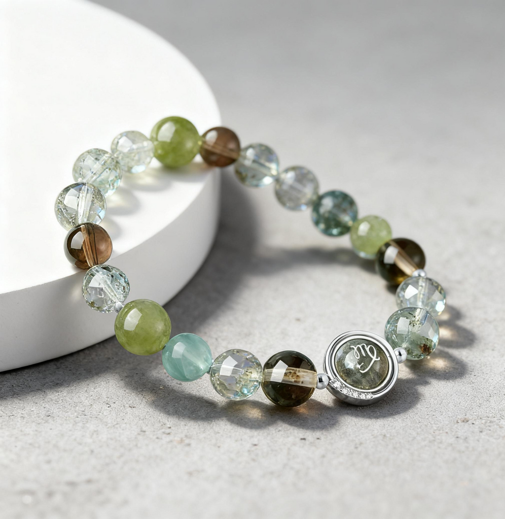 12 Zodiac Crystal Bracelet Series