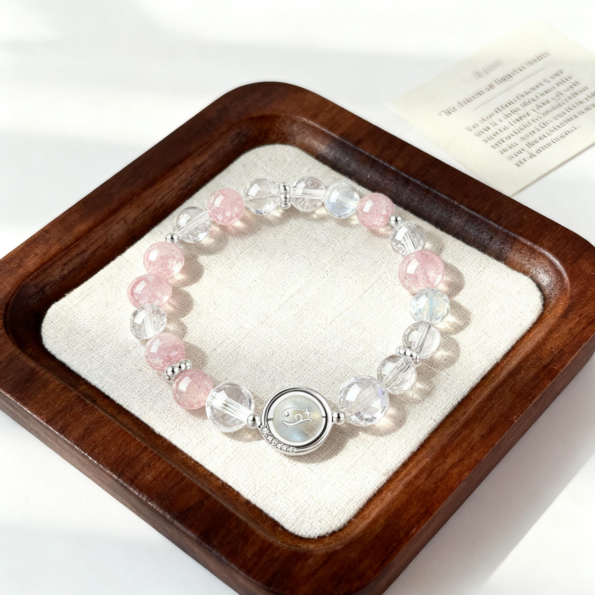 Cancer-12 Constellations Crystal Bracelet