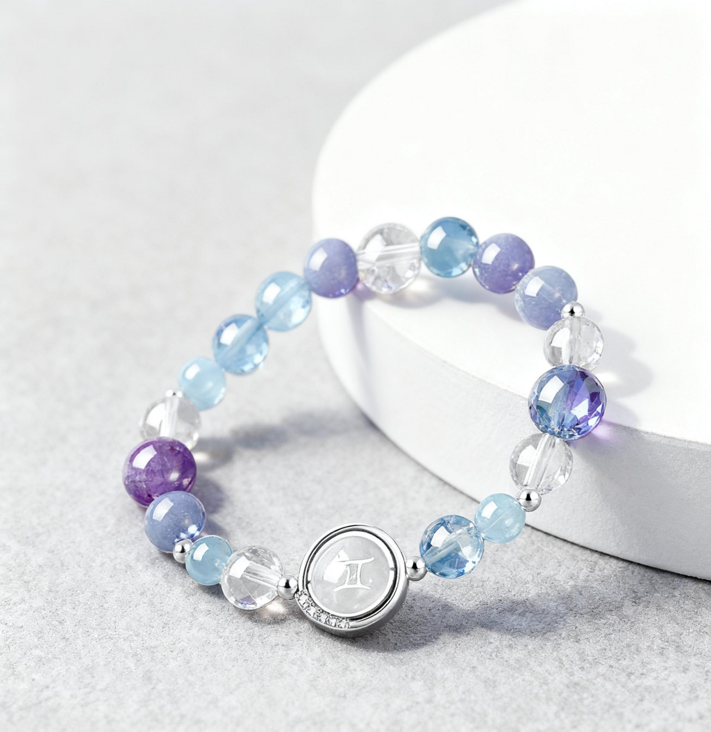 Gemini - 12 Zodiac Crystal Bracelet