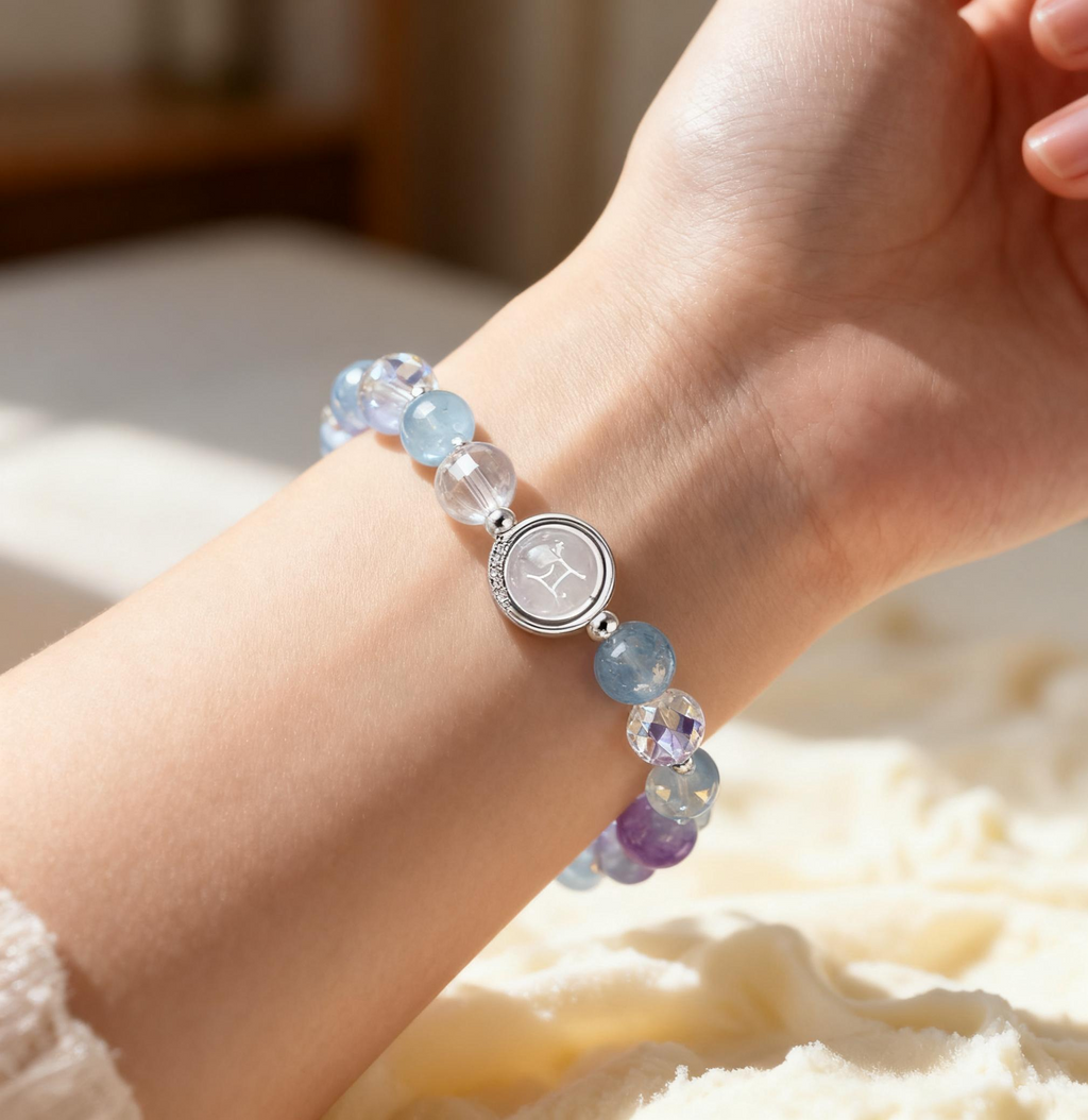 Gemini - 12 Zodiac Crystal Bracelet