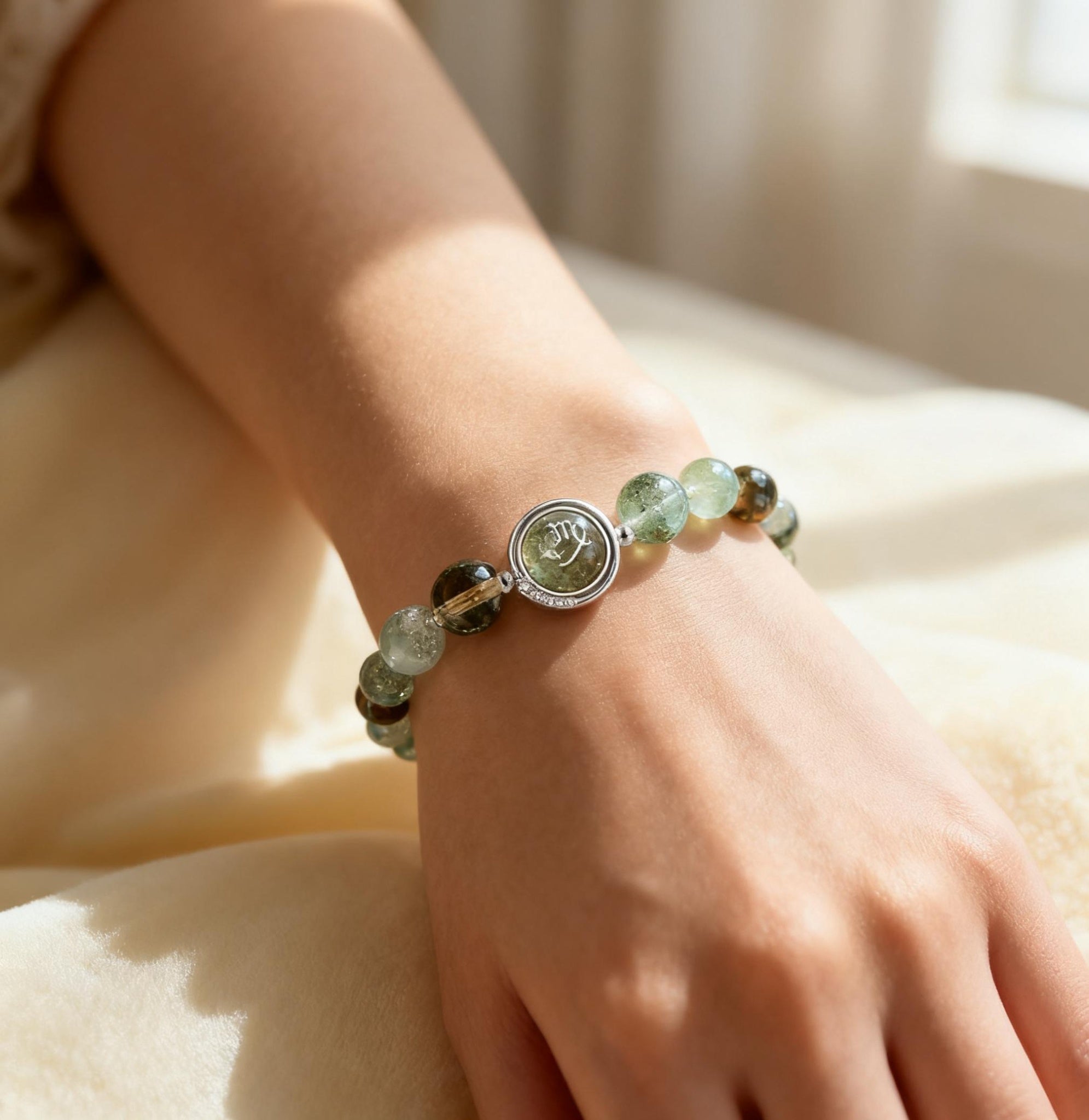 12 Zodiac Crystal Bracelet Series