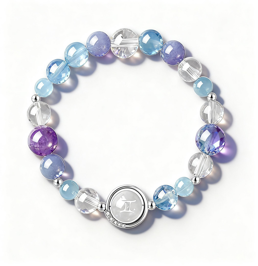 Gemini - 12 Zodiac Crystal Bracelet