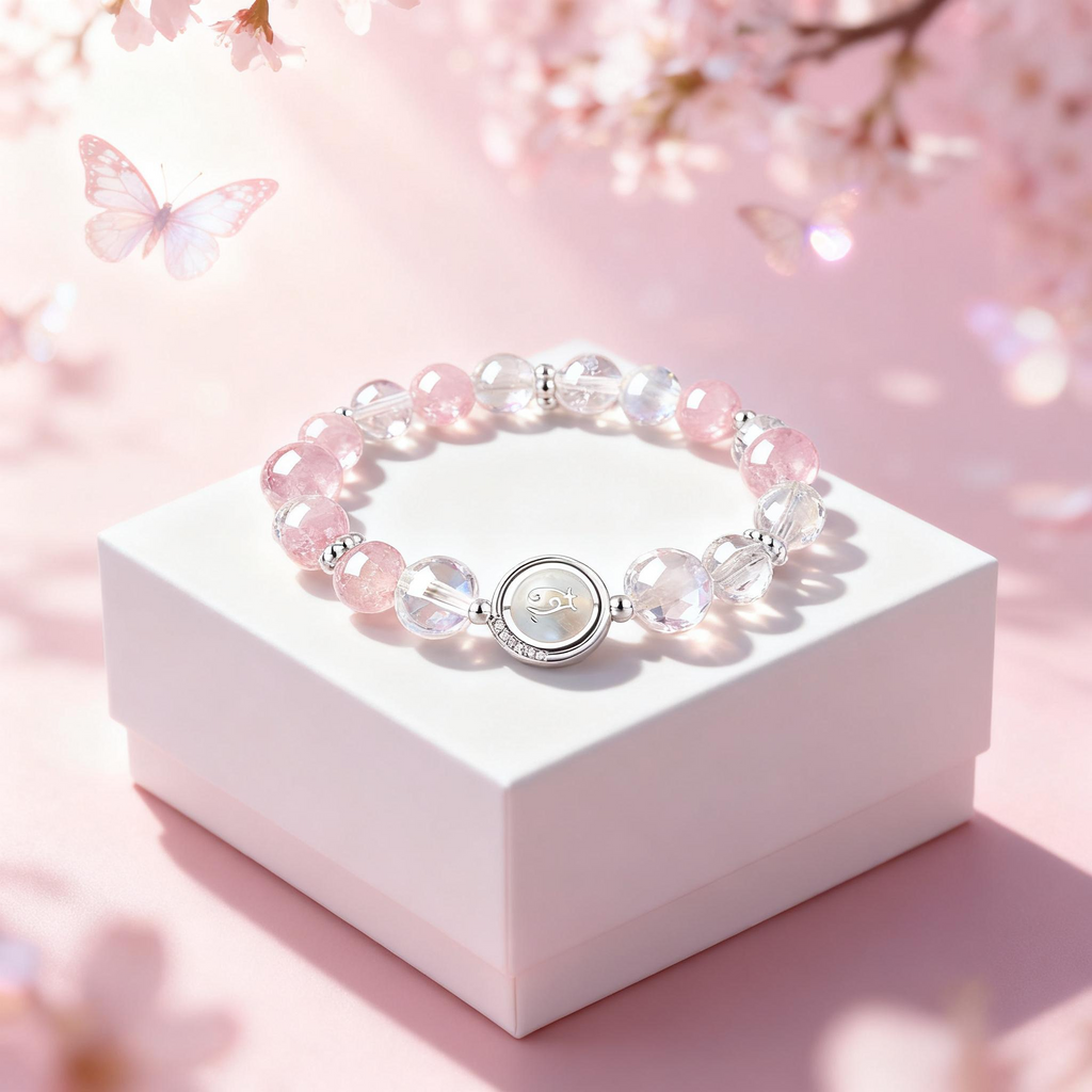 Cancer-12 Constellations Crystal Bracelet